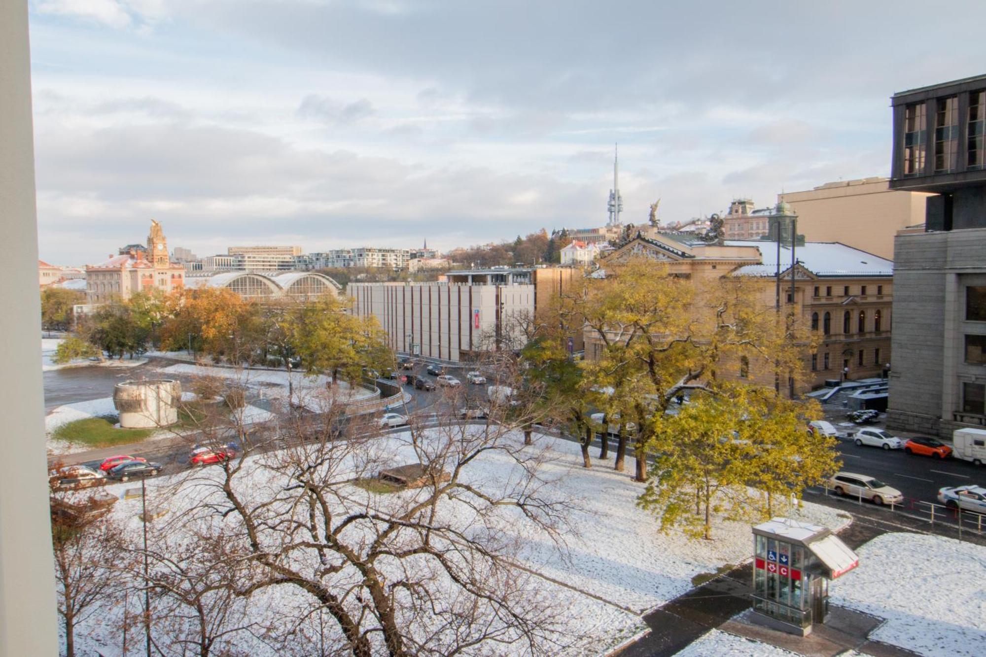 Washingtonova Cr Apartments プラハ エクステリア 写真